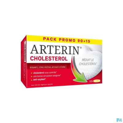 ARTERIN CHOLESTEROL TABL 90+15 PROMO