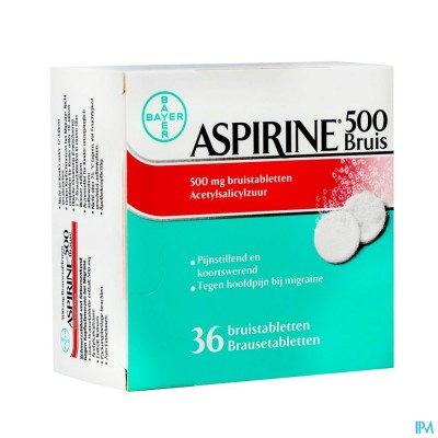 ASPIRINE 500 MG COMP EFF 36