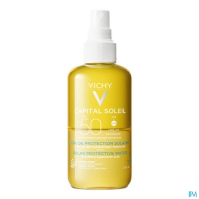 VICHY CAP. SOL. BESCHERMEND WATER HYDRA IP50 200ML