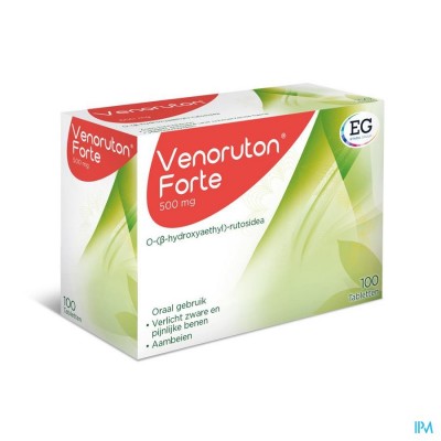 VENORUTON FORTE 500 COMP 100 X 500MG
