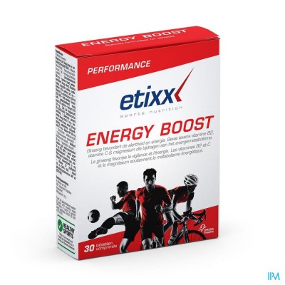 ETIXX ENERGY BOOSTER GUARANA TABL 30