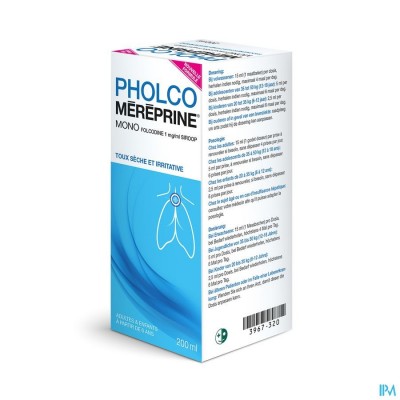 PHOLCO MEREPRINE MONO 1MG/ML SIROOP 200ML