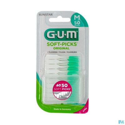 GUM SOFT PICKS ORIGINAL MEDIUM 50