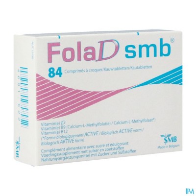 FOLAD SMB KAUWTABL 84 NF