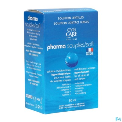 EYE CARE PHARMA SOUPLES OPL CONTACTLENZEN FR 50ML