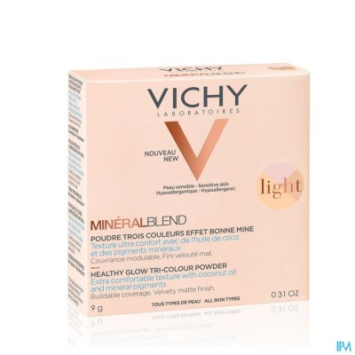 VICHY MINERALBLEND PDR LIGHT 9ML