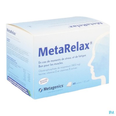 METARELAX NF ZAKJE 40 21862 METAGENICS