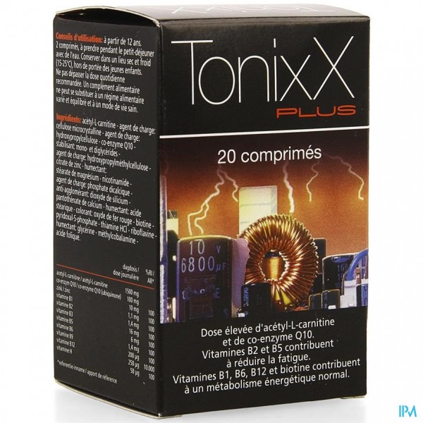 TONIXX PLUS COMP 20X1270MG NF