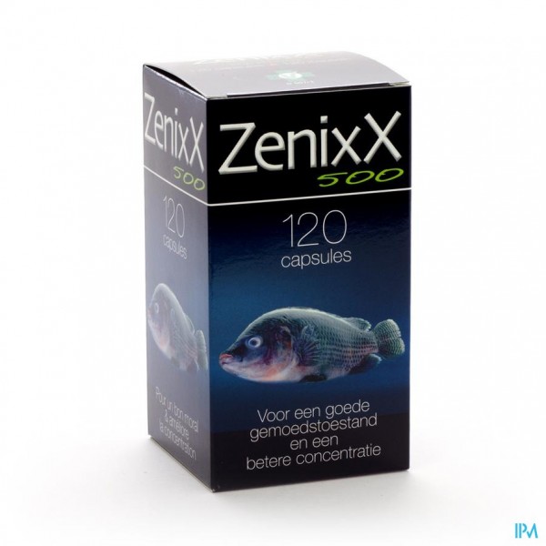 ZENIXX 500 CAPS 120X 500MG
